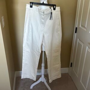 Banana Republic Cream Trousers